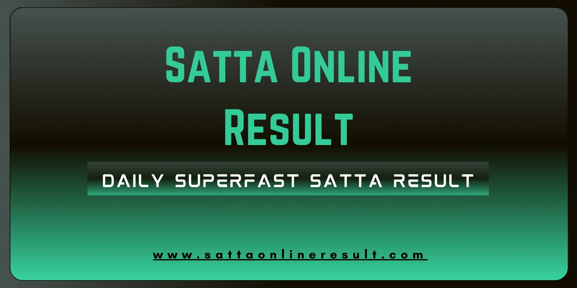 Satta Online Result - Cover Satta Online Result - Cover